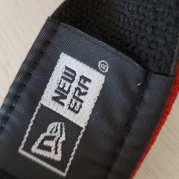 New Era Los Angeles Angels Visor Adjustable Cap Red. NWOT - Picture 8 of 9